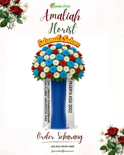 Standing Flower di Suka Maju
